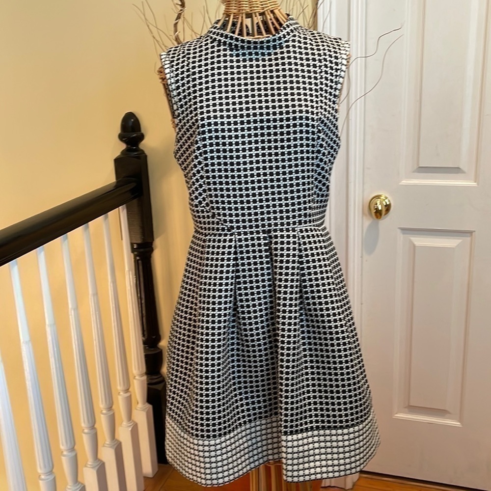 Oasis NWT black and white dress